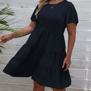 SHEIN Ruffle Swing Dress